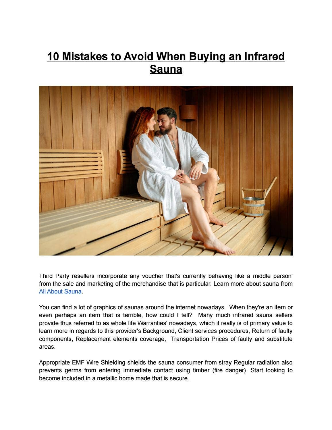 Why I installed a home sauna and regret it terribly: My top 3 costly mistakes.