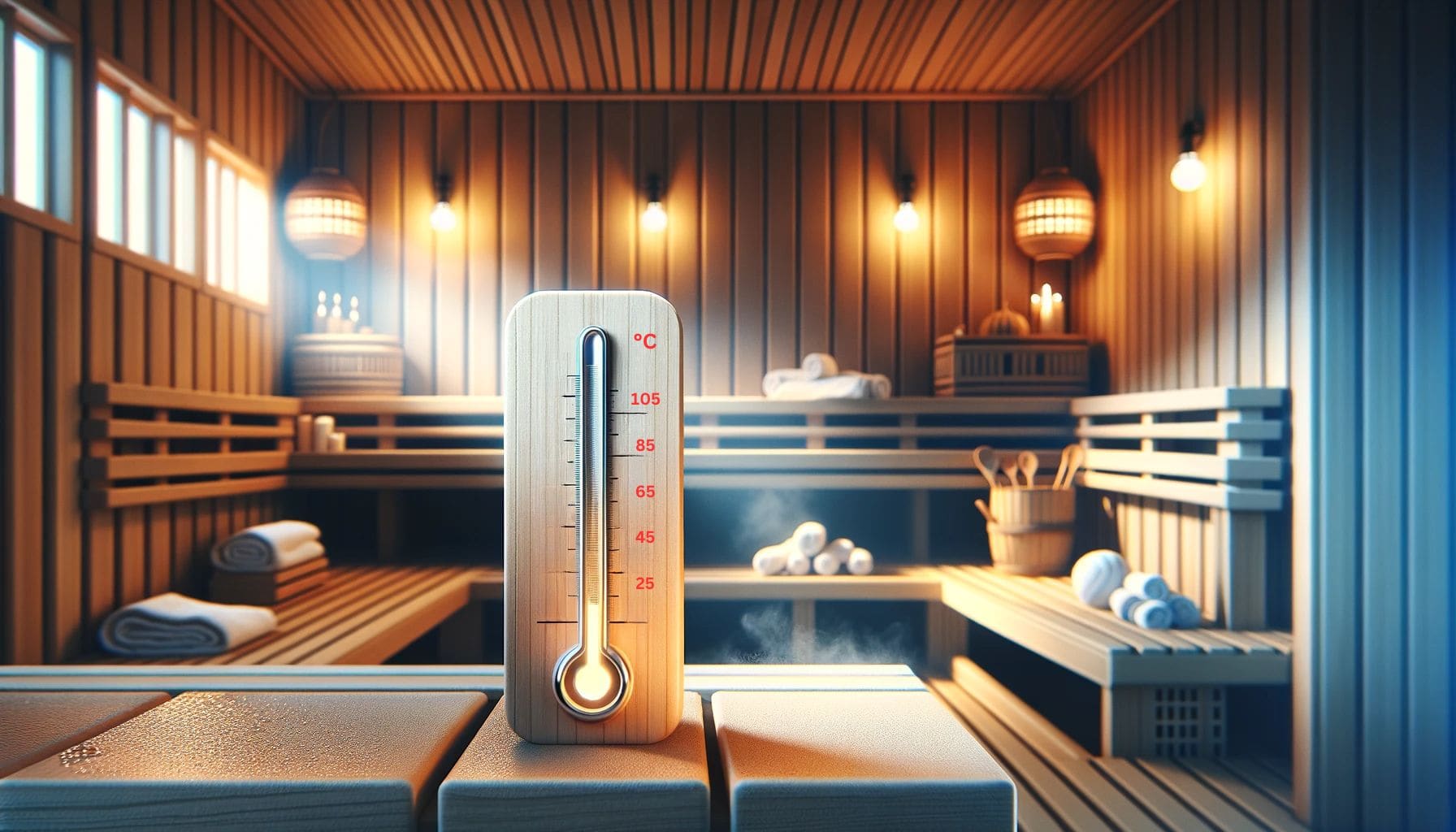 Best sauna room temperature for health: What is it? Find the right heat for a beneficial sauna.